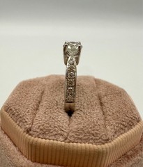 18 Karat White Gold .30ctw / 0.78ct G-I2 Diamond Ring