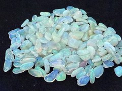 50 Carat Lot Natural Ethiopian Welo Opal Chips – Vibrant Multicolor Fire Play –