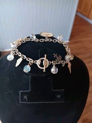 One Of A Kind Charm Bracelet With Charms From St Charles, IL Gorgeous