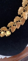 RARE Metropolitan Museum of Art 18k Gold Plated Choker Necklace