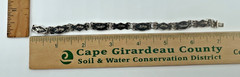VTG Signed SIAM Niello 925 Sterling Silver Enamel Panel link bracelet 7″