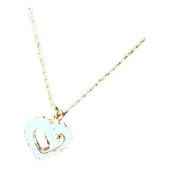 Ross Simons Open Heart Necklace Cubic Zirconia Gold Vermeil Sparkling Love New