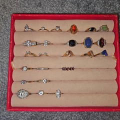 Vintage Costume Jewelry Lot Over 100 Pc All Wearable