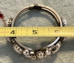 Vintage Juliana DeLizza And Elster Clamper Bracelet And Matching Clip Earrings