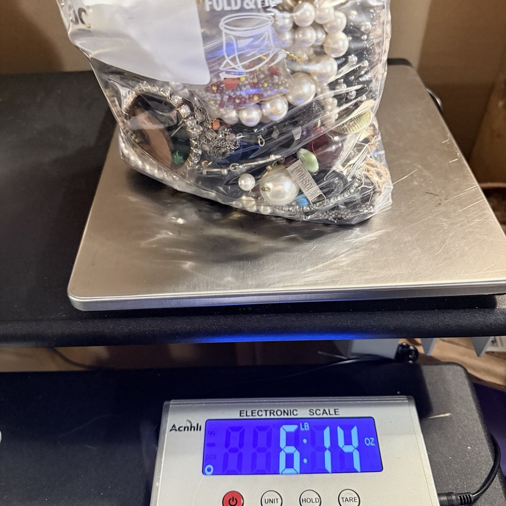 Almost 7 Pounds LBS VINTAGE TO NOW CRAFT SCRAP Jewelry Lot Harvest Repurpose
