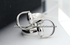 Sallys Quality 100% Copper Scarf Ring Saddle Buckles Brooch For Silk Scarves