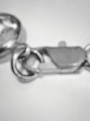 Vintage 90’s Bezel Set Round Faceted Clear Crystals,Silver Tone Metal Bracelet