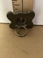 Vintage Rhodolite Scarf Ring
