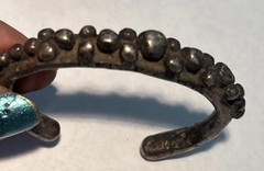 East Timor Antique 2” Baby/Child Bracelet Metal Alloy Unique