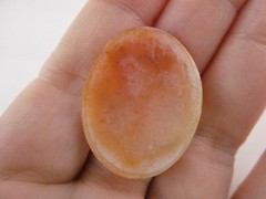 Vintage Loose Hand Carved Shell Cameo Woman with Earrings 1 Inch x 7/8 Inch Long