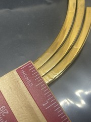 Vintage Mid Century Modern GoldTone White Center Bar Chocker 15” Necklace
