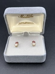 Vintage Medici Necklaces And Earrings Cubic Zirconia And Amethston