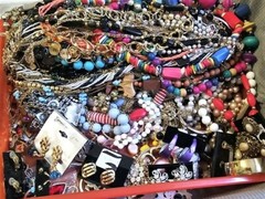 Jewelry Lot ALL Good Wear Resell Brooch Art Estate Vintage Modern 5 Pc NO Junk