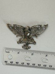 VTG Sterling 925 Art Nouveau Style “Titiana Queen Of The Fairies” Winged Brooch