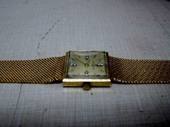vintage BAUME MERCIER 14KT SOLID GOLD WATCH