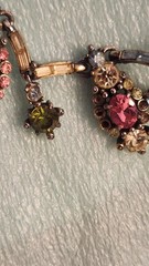 Vintage HOLLYCRAFT Colorful Pastel Necklace 1955