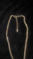 VTG JEWELMINT Silver toned Chain Necklace with Turquoise Colored Pendant RARE
