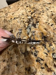 Vintage screwback earrings