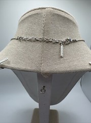 Vintage Napier Silver Tone Necklace With Clear Rhinestones Signed 16-18”