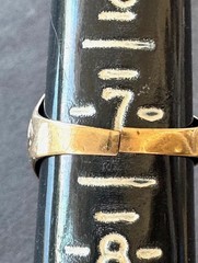 Vtg 10K Gold Intaglio Hematite Onyx Warrior Signet Ring Sz 7.25 6 Grams 1 Owner