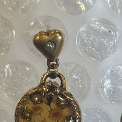 John Wind Maximal Art Dainty Daisy Dangle Earrings Gold Color Yellow Crystals