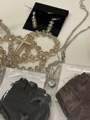Vintage To Now Jewelry Lot Untested 17 Pieces Eclectic Beaded Seiko Timex