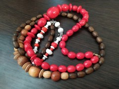 Vintage costume jewelry for women beads, Bracelet Made in the Soviet USSR