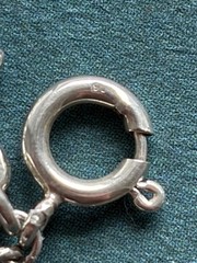 Vintage Sterling Silver Charm Bracelet Classic Retro Dangle Charms 7 Inches Long