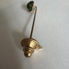 Antique Victorian Egyptian Revival Scarab Jewel Beetle Stick Pin circa 19th Cent
