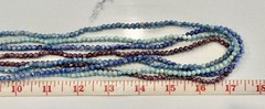 Natural Stone Blue Purple Multi-color Four Strand Necklaces Women’s Fashion