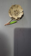 Vintage Flower Brooch In Great Condition