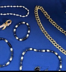 Large Mix Costume Jewelry Lot 30+ Pieces