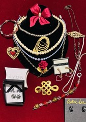 Vintage High End Costume Jewelry Trifari Jackie Kennedy BSK Emmons Gerrito Liz