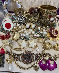 Vintage Estate Costume Jewelry Lot! AVON, MONET and more!
