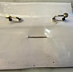 Vintage 1940s Siam Sterling Niello Fan Jewelry Set