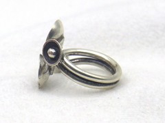 Bold Heart Statement Ring Size 7 US Gothic Punk Hip Hop Fashion Jewelry 7.81 GRM