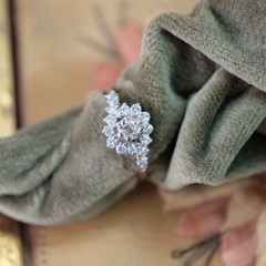 Vintage 14k Gold Diamond 0.78 ct Ring