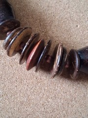Vintage African Safari Style Statement Piece With Hand Carved Animals And Beads