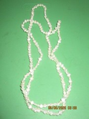 Vintage Seed White Pearl Unisex Necklace (17 1/2 inches)
