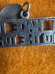 Made it to the top Rock city GA 925 sterling silver charm 2.24 grams
