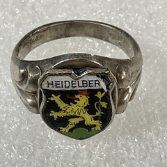 Heidelberg Germany 835 Silver Ring US Size 6 Worn GnuFashion