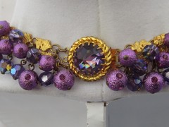 France French Couture – Vintage Francois Montague Collar Necklace (NK2114)