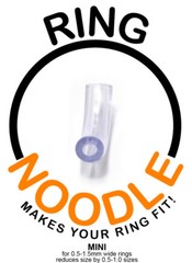 RING NOODLE – Ring Guard, Ring Size Reducer – 9 pack MINI (less size reduction)