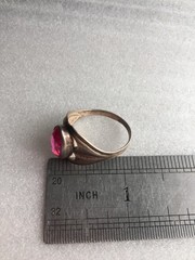 Rings silver 875 gold Plated Russian Soviet Silver vintage USSR old