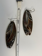 Large Artistic Dangle Earring Vintage Bohemian Earrings