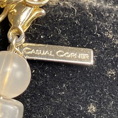 Casual Corner Necklace Vintage Pre-owned