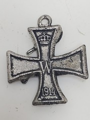1960’s SURFER LONGBOARD IRON MALTESE CROSS AWARD MEDAL ED ROTH 1813 1914