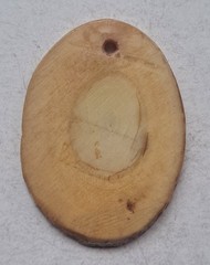 Antique Carved Painted Mechanics’ Good Luck Charm Amulet Scrimshaw