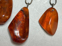 NATURAL OLD ANTIQUE COGNACK BALTIC AMBER NECKLACE 35,7 gr