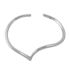 Vintage Sterling Silver 925 | Twisted Wire Cuff Bracelet | 6.75″